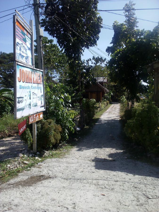 John Lhea Beach Cottages Siquijor Exteriör bild